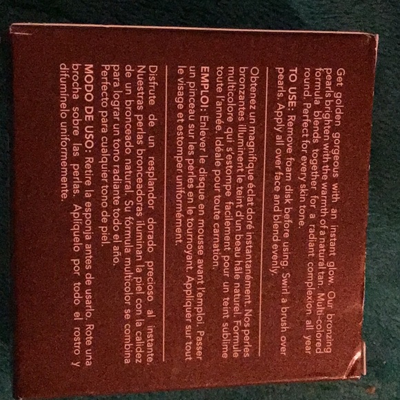 Avon glow bronzing perals .78 oz new sunkissed Color new - Picture 2 of 3